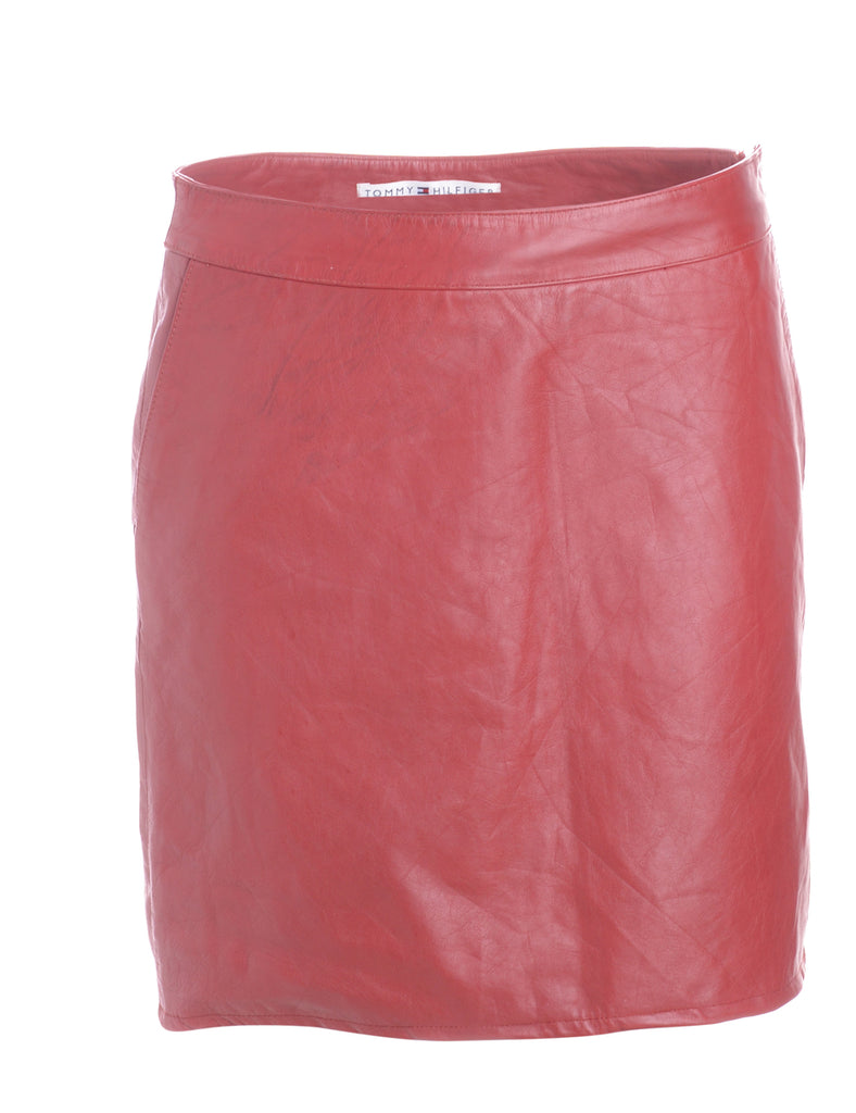 Beyond Retro Label Label Roxy Mini Leather Skirt
