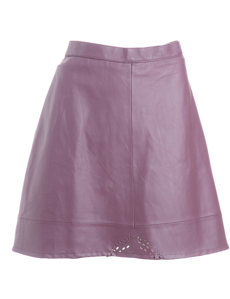 Beyond Retro Label Label Roxy Mini Leather Skirt