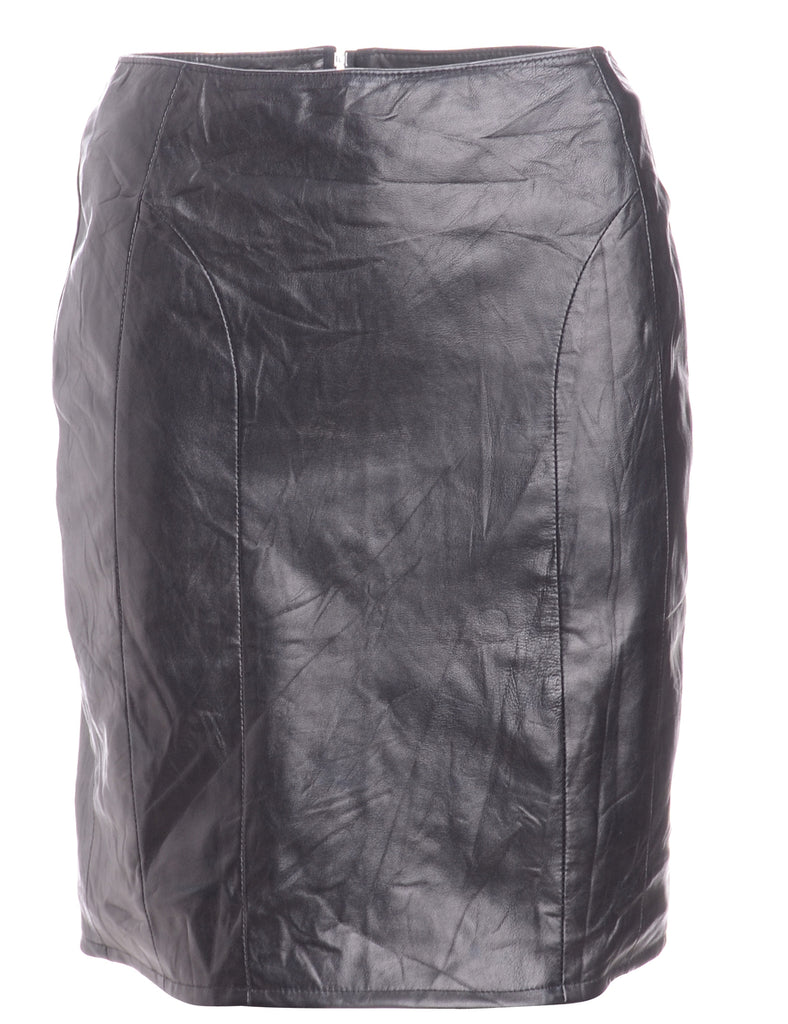 Beyond Retro Label Label Roxy Mini Leather Skirt