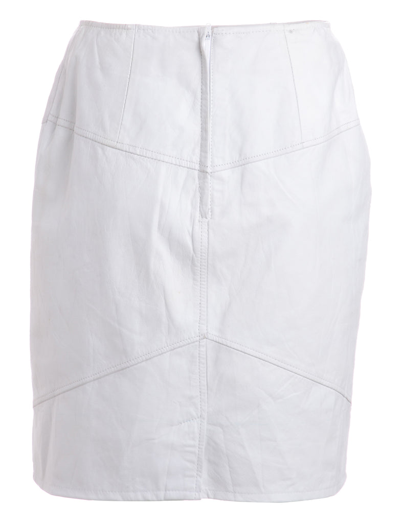 Beyond Retro Label Label Roxy Mini Leather Skirt