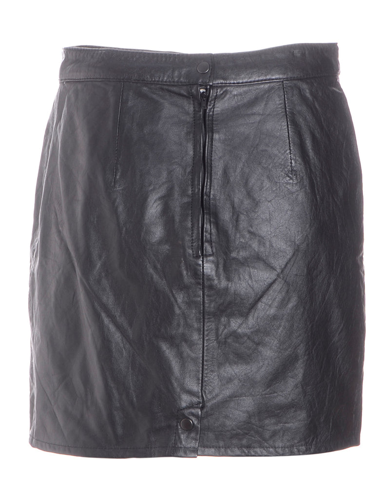 Beyond Retro Label Label Roxy Mini Leather Skirt
