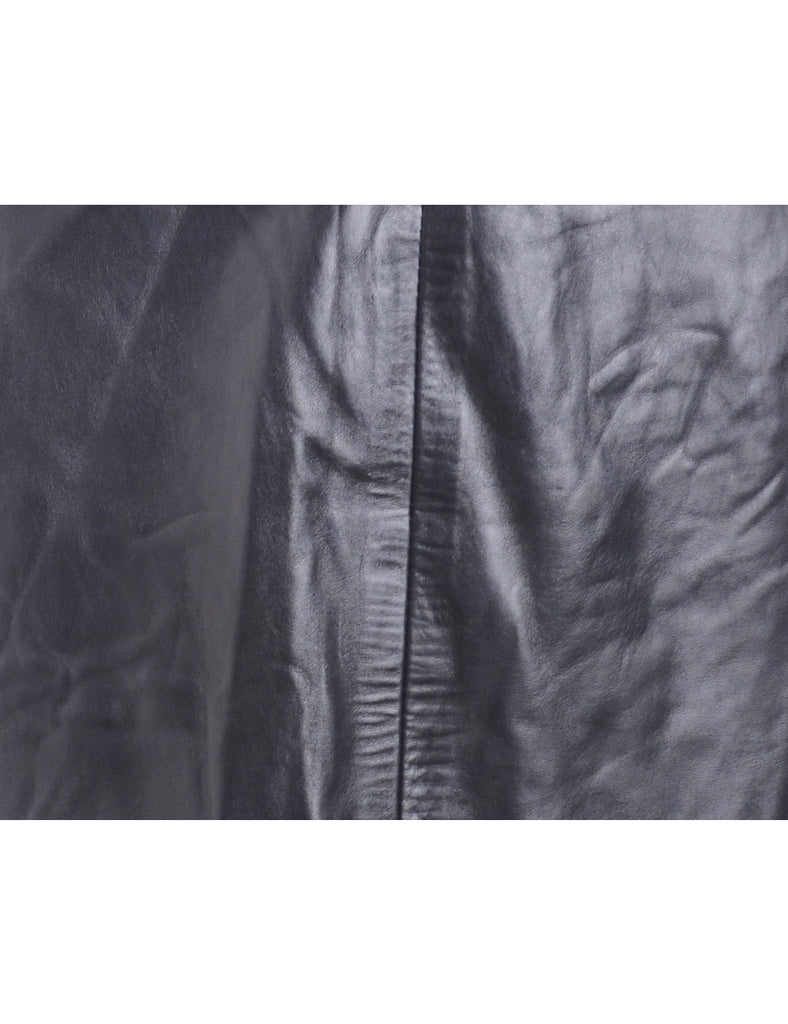 Beyond Retro Label Label Roxy Mini Leather Skirt