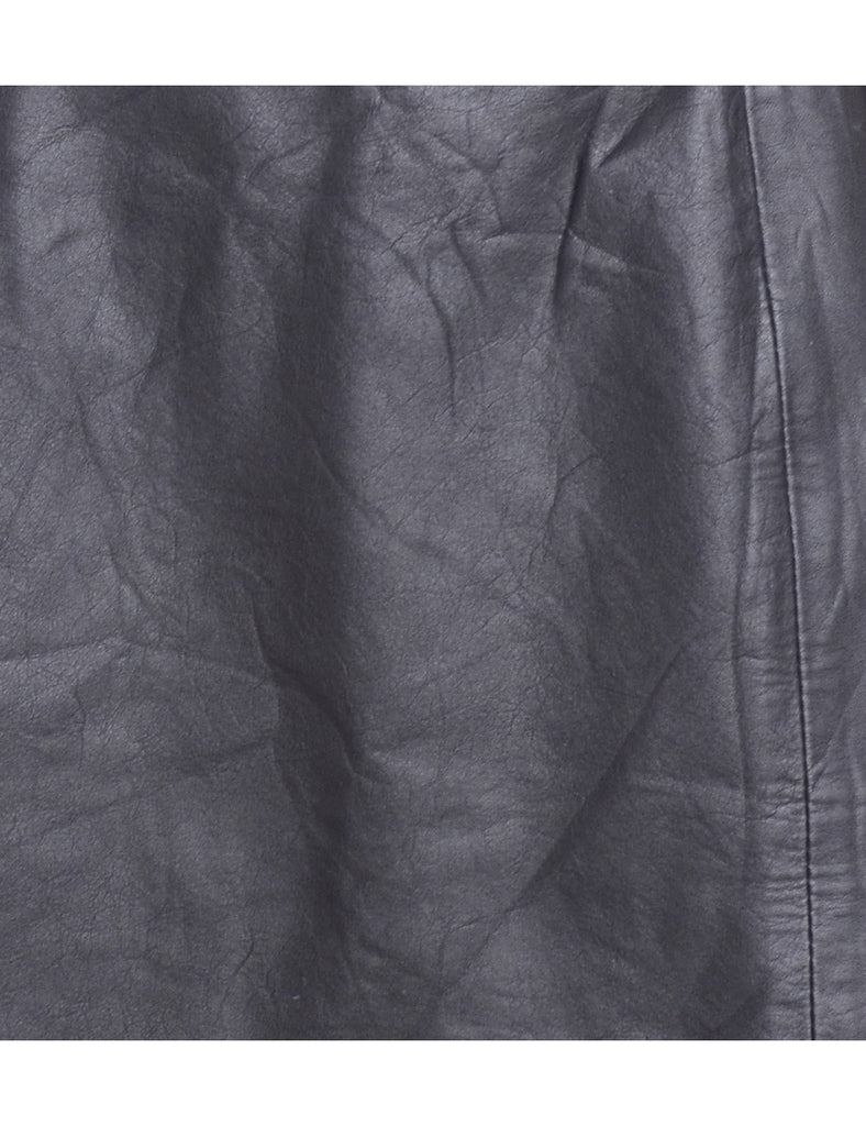 Beyond Retro Label Label Roxy Mini Leather Skirt