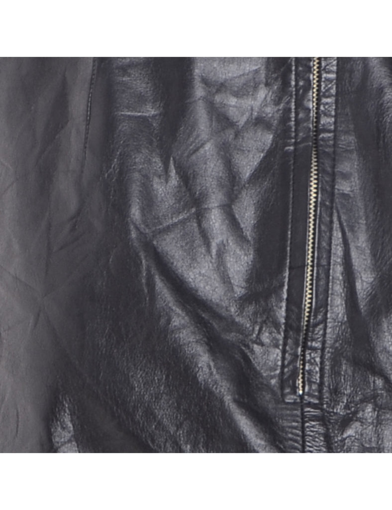 Beyond Retro Label Label Roxy Mini Leather Skirt