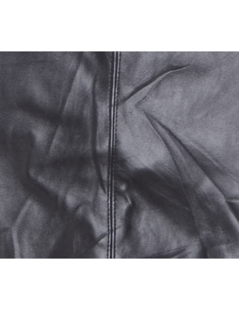 Beyond Retro Label Label Roxy Mini Leather Skirt