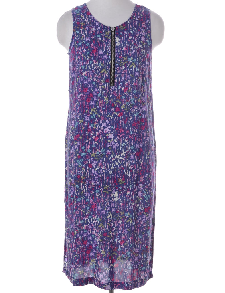 Beyond Retro Label Label Roxy Zip Front Floral Dress