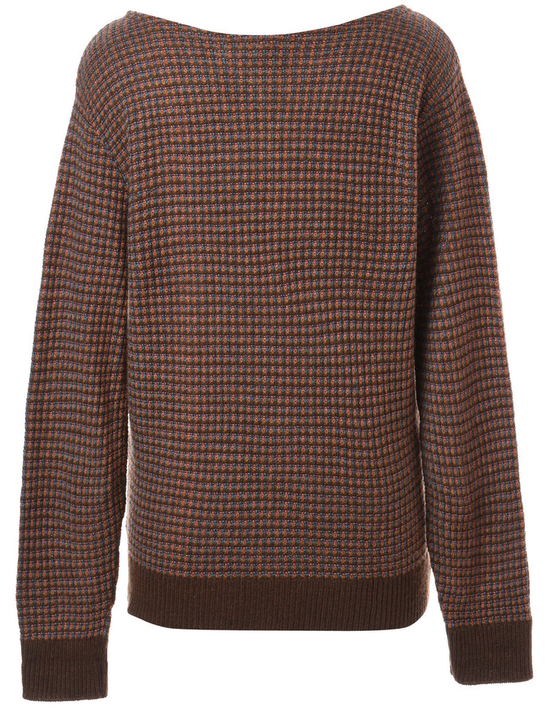 Beyond Retro Label Label Sage Zip Jumper