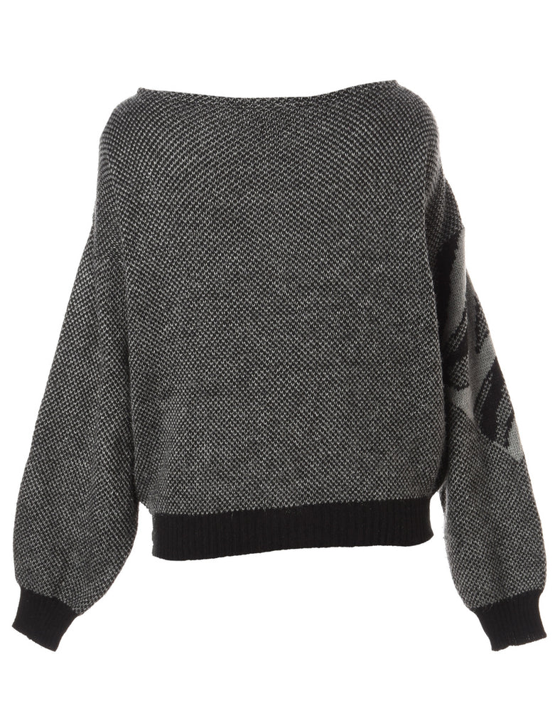 Beyond Retro Label Label Sage Zip Jumper