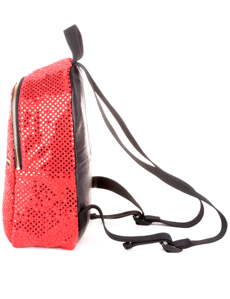Beyond Retro Label Label Sequined Nikki Backpack