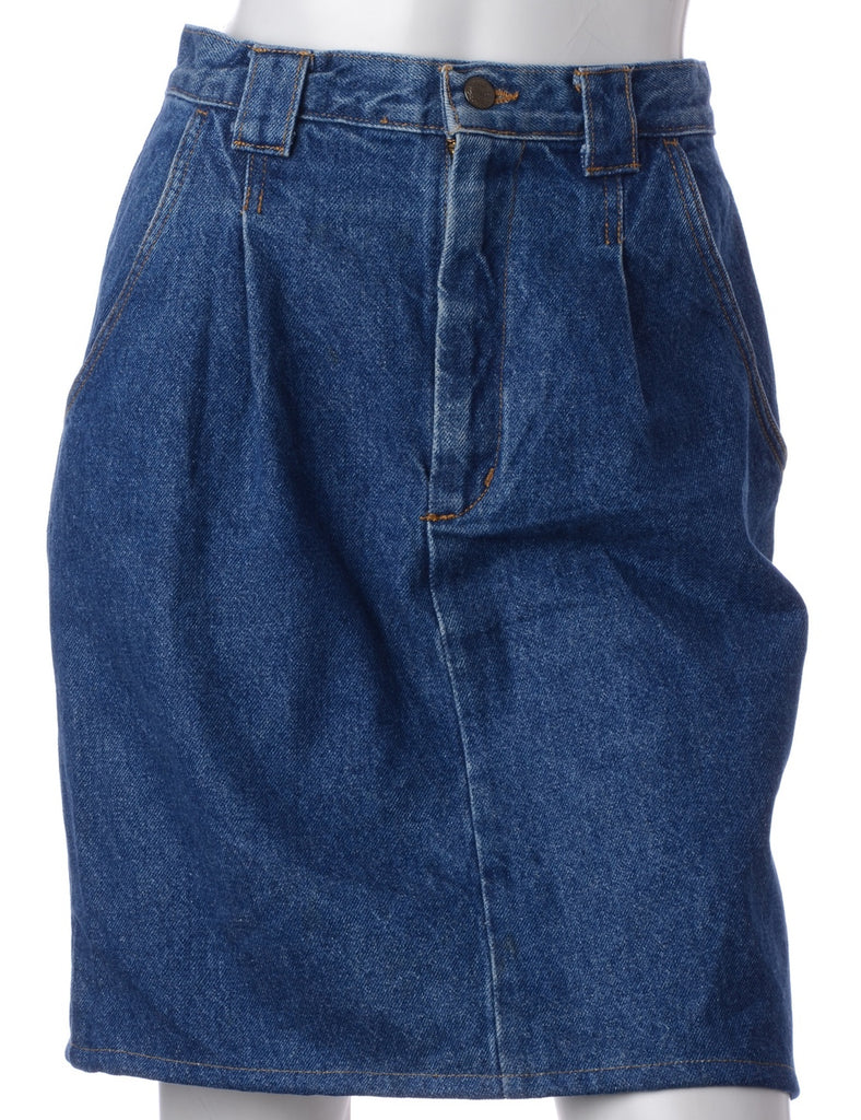Beyond Retro Label Label Short Denim Skirt