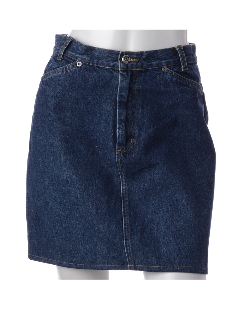 Beyond Retro Label Label Short Denim Skirt