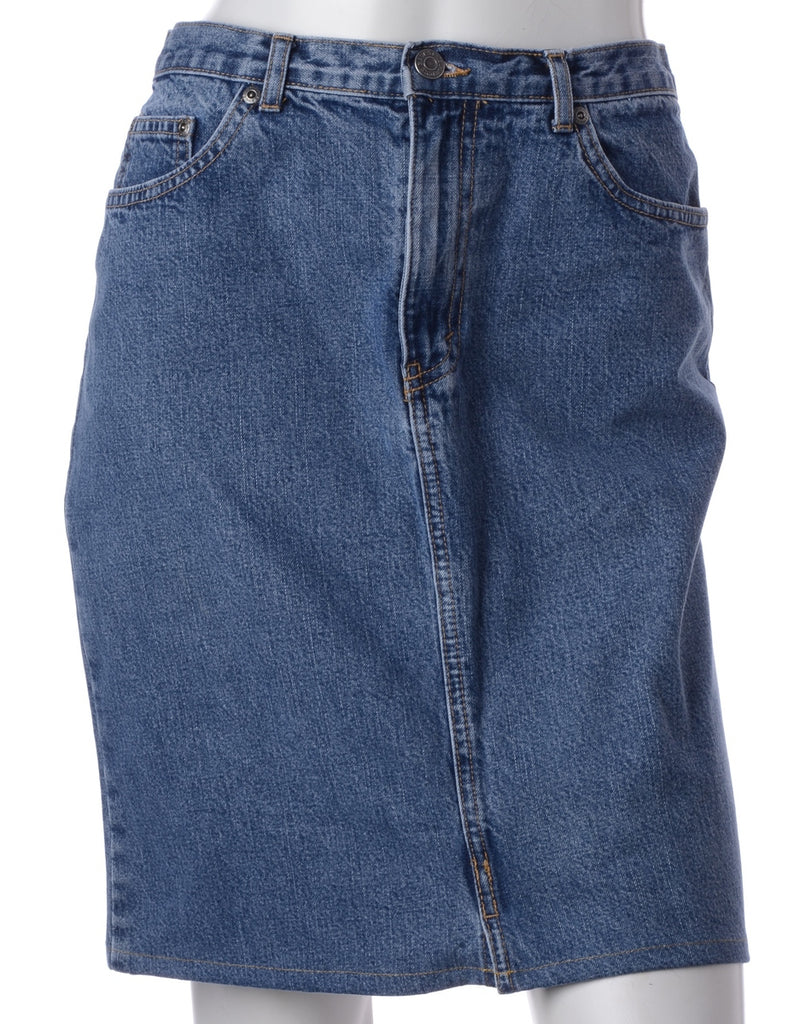 Beyond Retro Label Label Short Denim Skirt