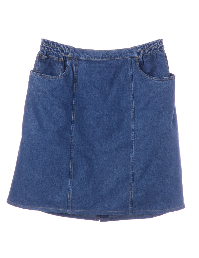 Beyond Retro Label Label Short Denim Skirt
