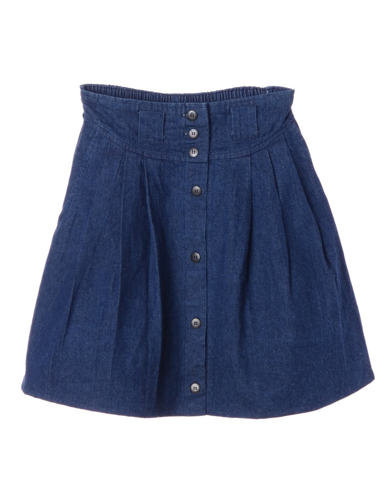 Beyond Retro Label Label Short Denim Skirt