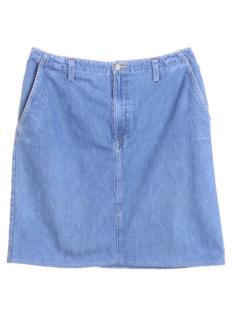 Beyond Retro Label Label Short Denim Skirt