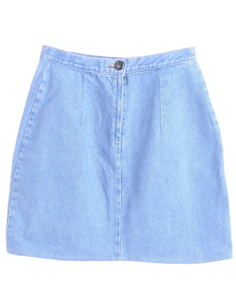 Beyond Retro Label Label Short Denim Skirt