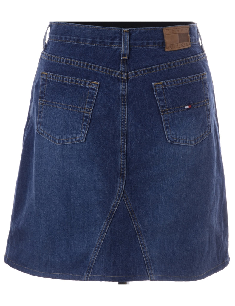 Beyond Retro Label Label Short Denim Skirt