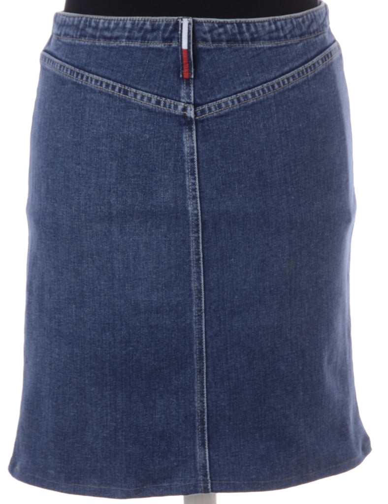 Beyond Retro Label Label Short Denim Skirt