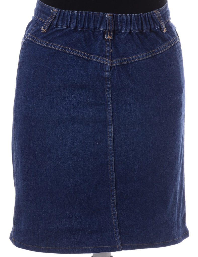 Beyond Retro Label Label Short Denim Skirt