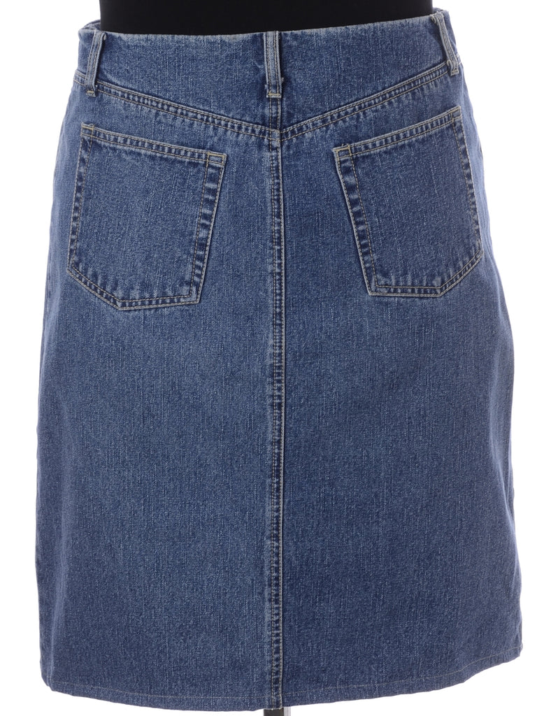 Beyond Retro Label Label Short Denim Skirt