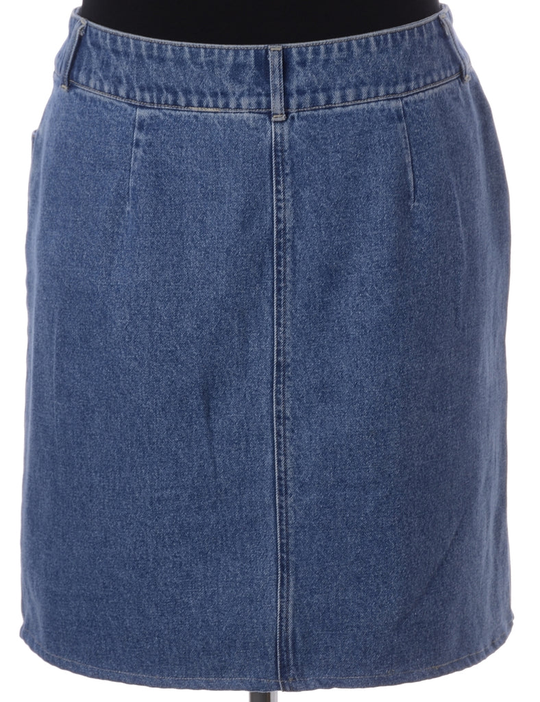 Beyond Retro Label Label Short Denim Skirt