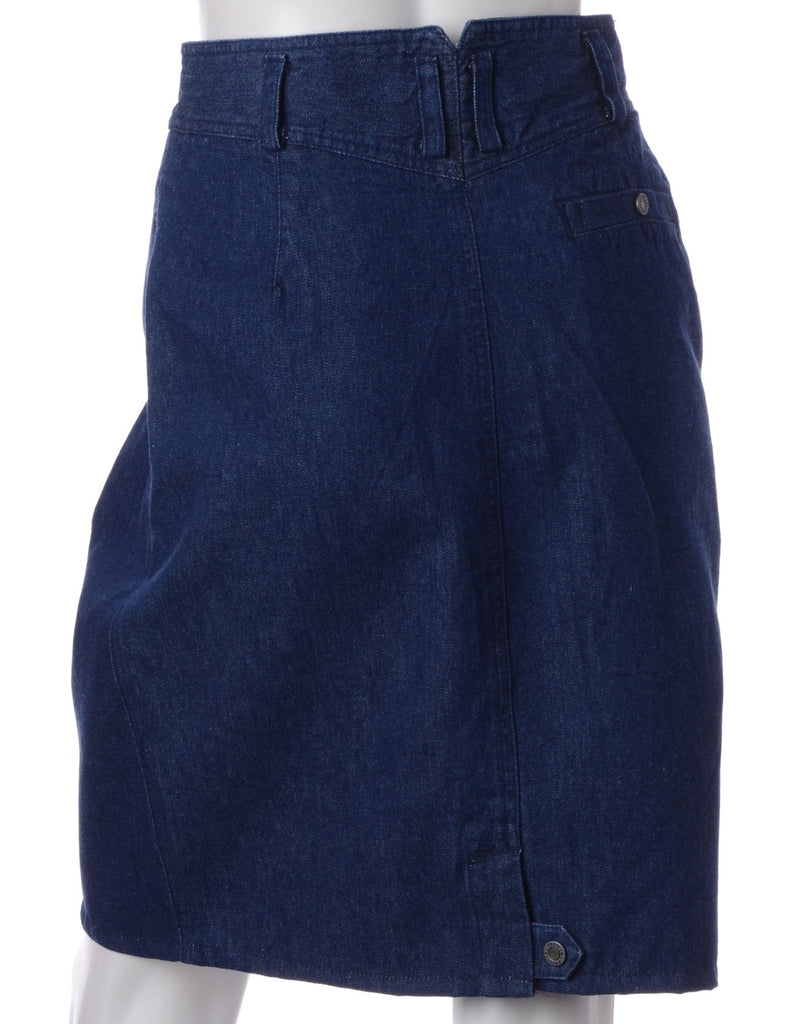 Beyond Retro Label Label Short Denim Skirt