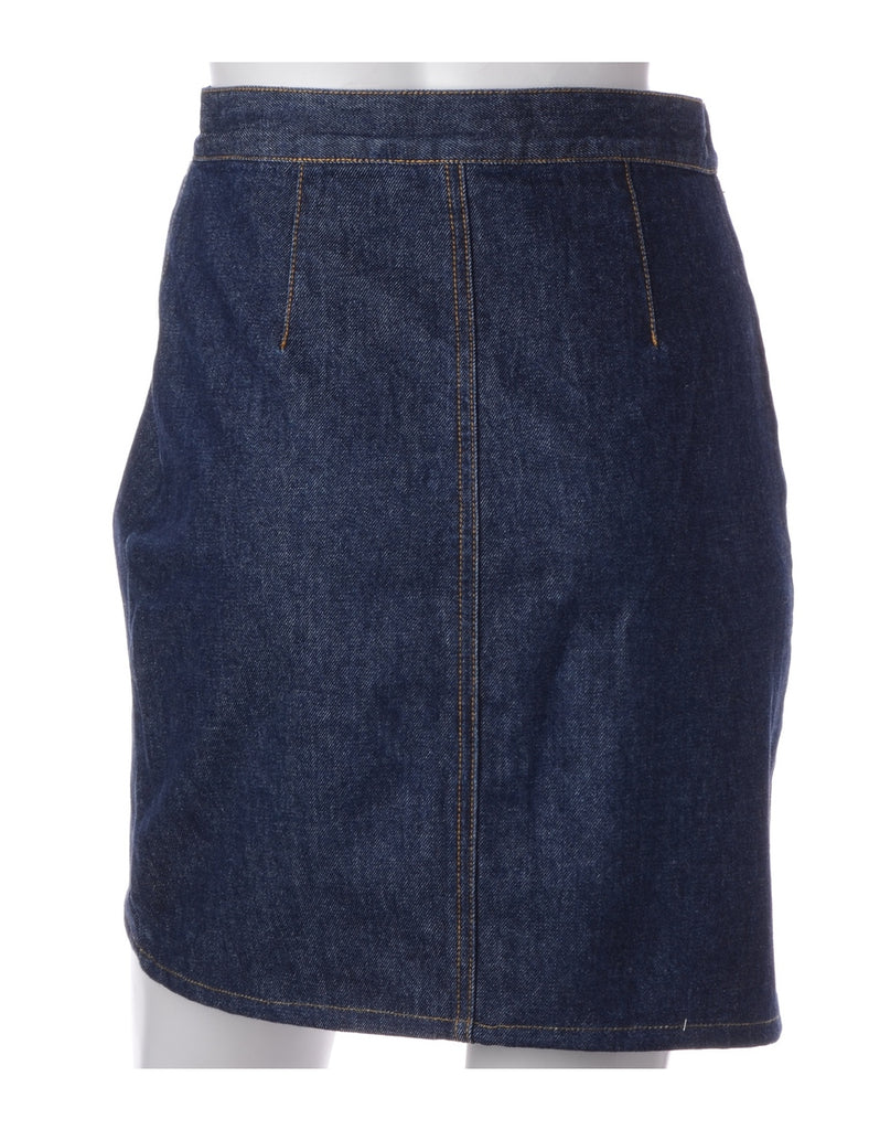 Beyond Retro Label Label Short Denim Skirt
