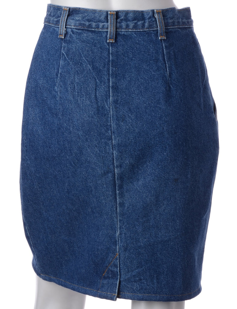 Beyond Retro Label Label Short Denim Skirt