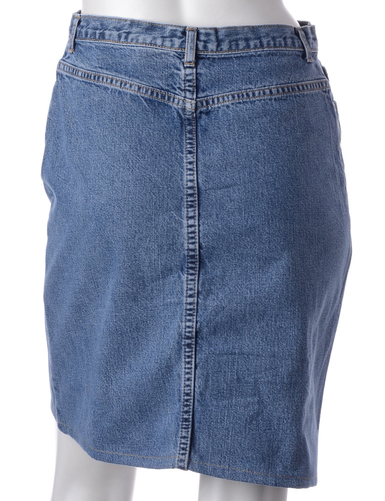 Beyond Retro Label Label Short Denim Skirt