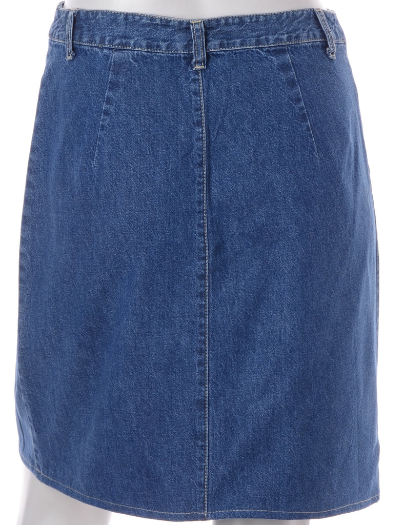 Beyond Retro Label Label Short Denim Skirt
