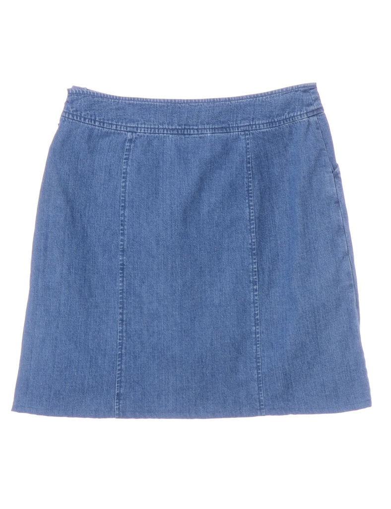 Beyond Retro Label Label Short Denim Skirt