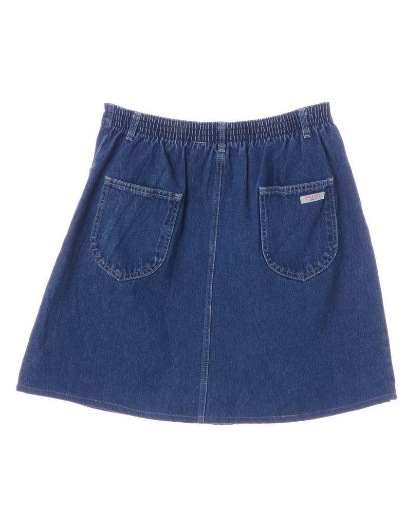 Beyond Retro Label Label Short Denim Skirt