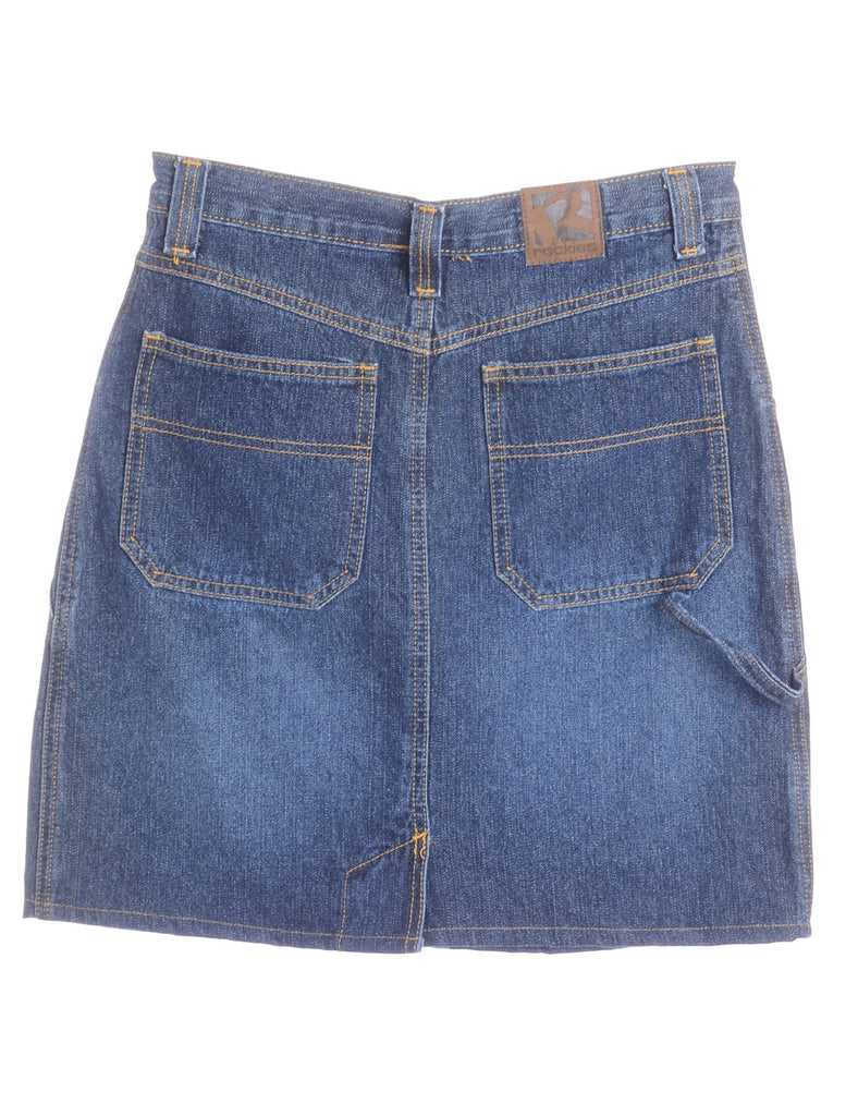 Beyond Retro Label Label Short Denim Skirt