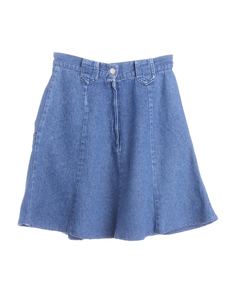 Beyond Retro Label Label Short Denim Skirt