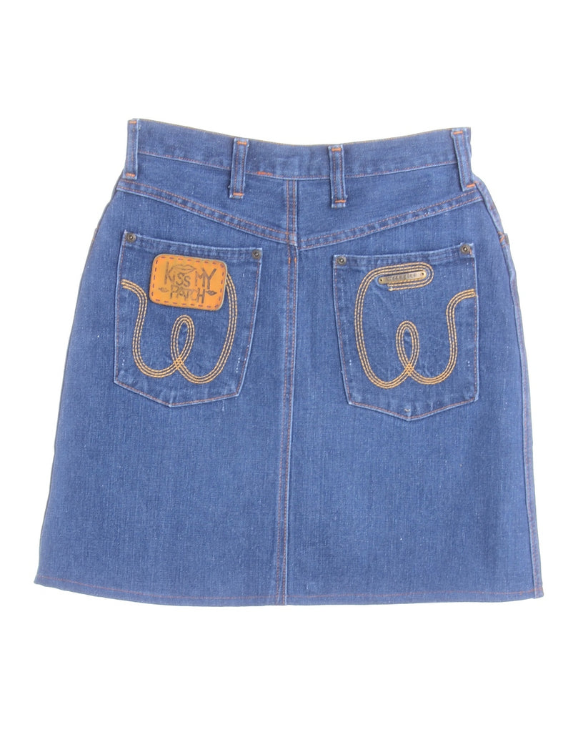 Beyond Retro Label Label Short Denim Skirt