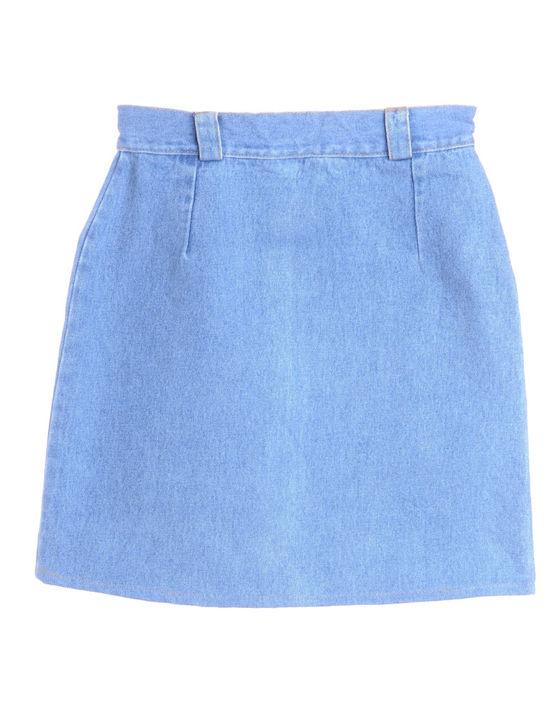 Beyond Retro Label Label Short Denim Skirt