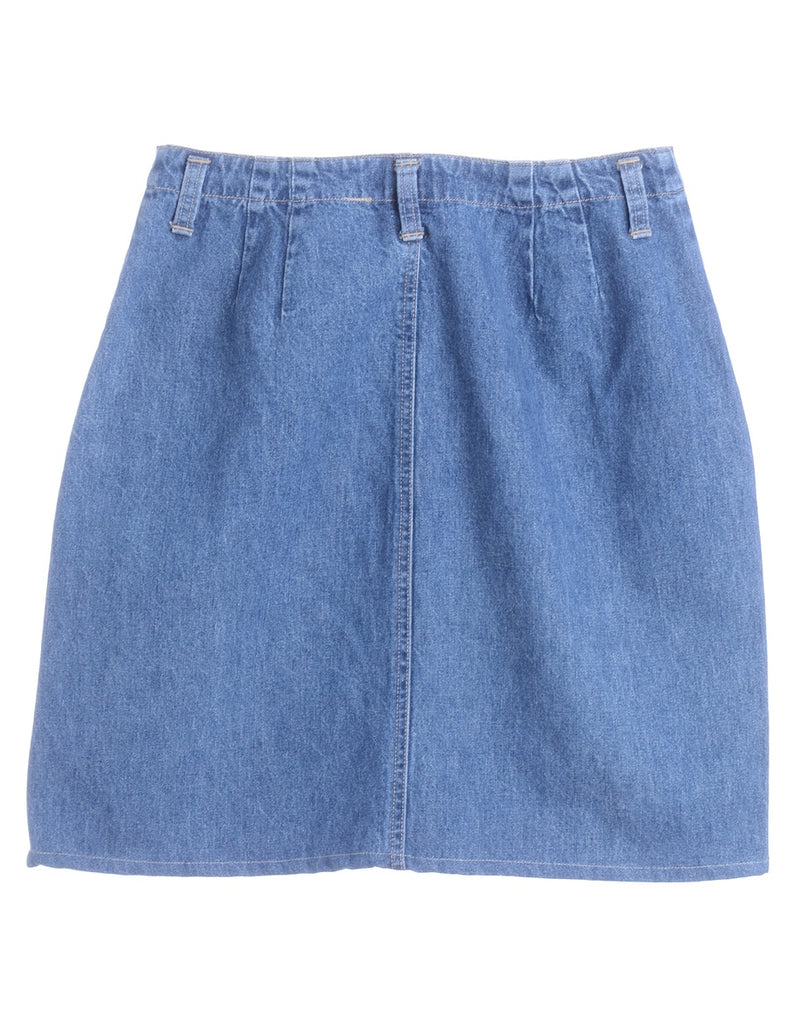 Beyond Retro Label Label Short Denim Skirt