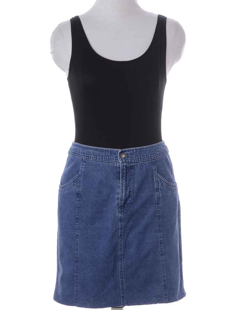 Beyond Retro Label Label Short Denim Skirt