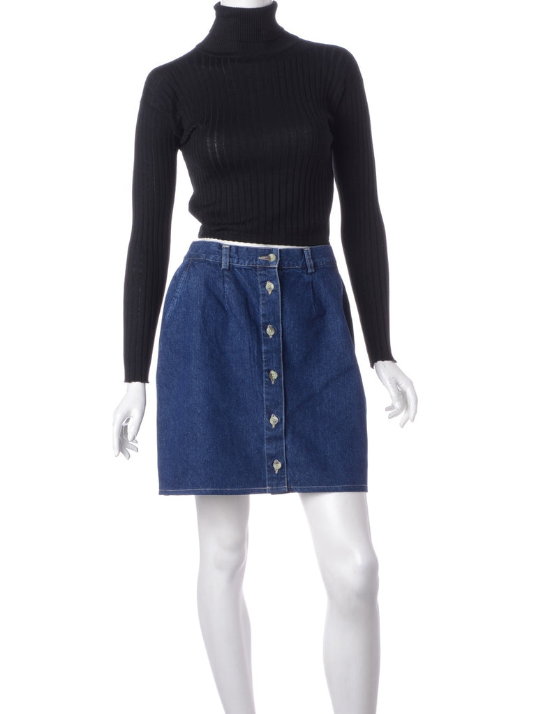 Beyond Retro Label Label Short Denim Skirt