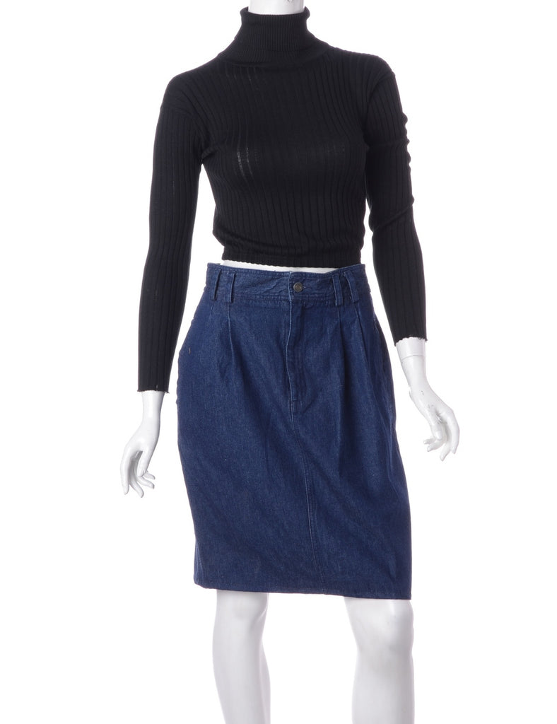 Beyond Retro Label Label Short Denim Skirt