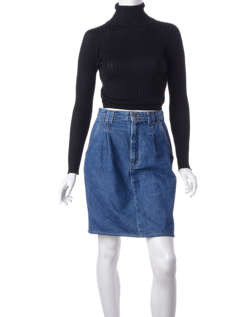 Beyond Retro Label Label Short Denim Skirt