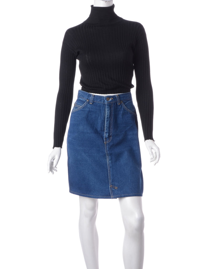 Beyond Retro Label Label Short Denim Skirt