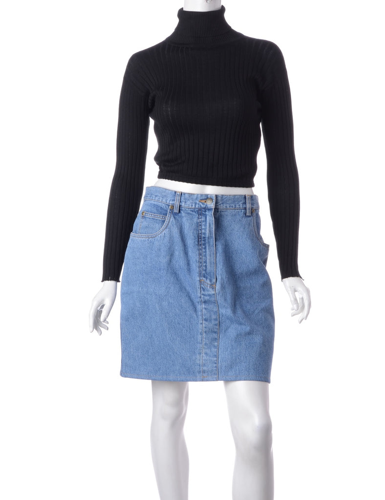 Beyond Retro Label Label Short Denim Skirt