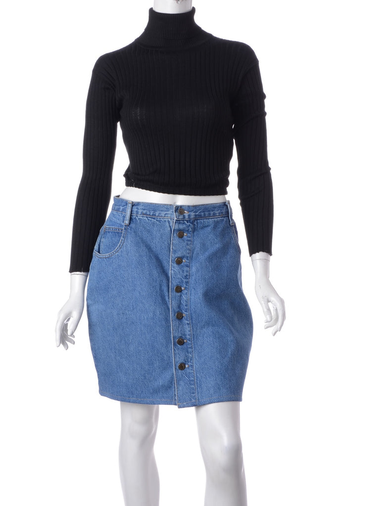 Beyond Retro Label Label Short Denim Skirt