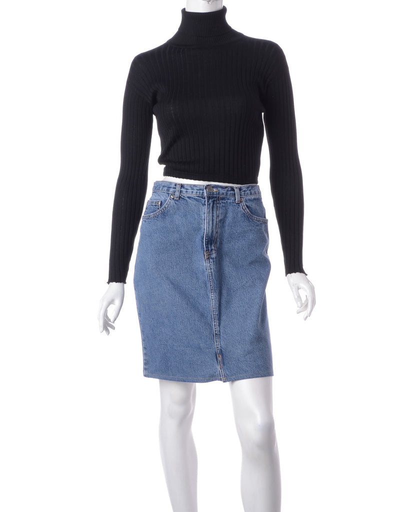 Beyond Retro Label Label Short Denim Skirt