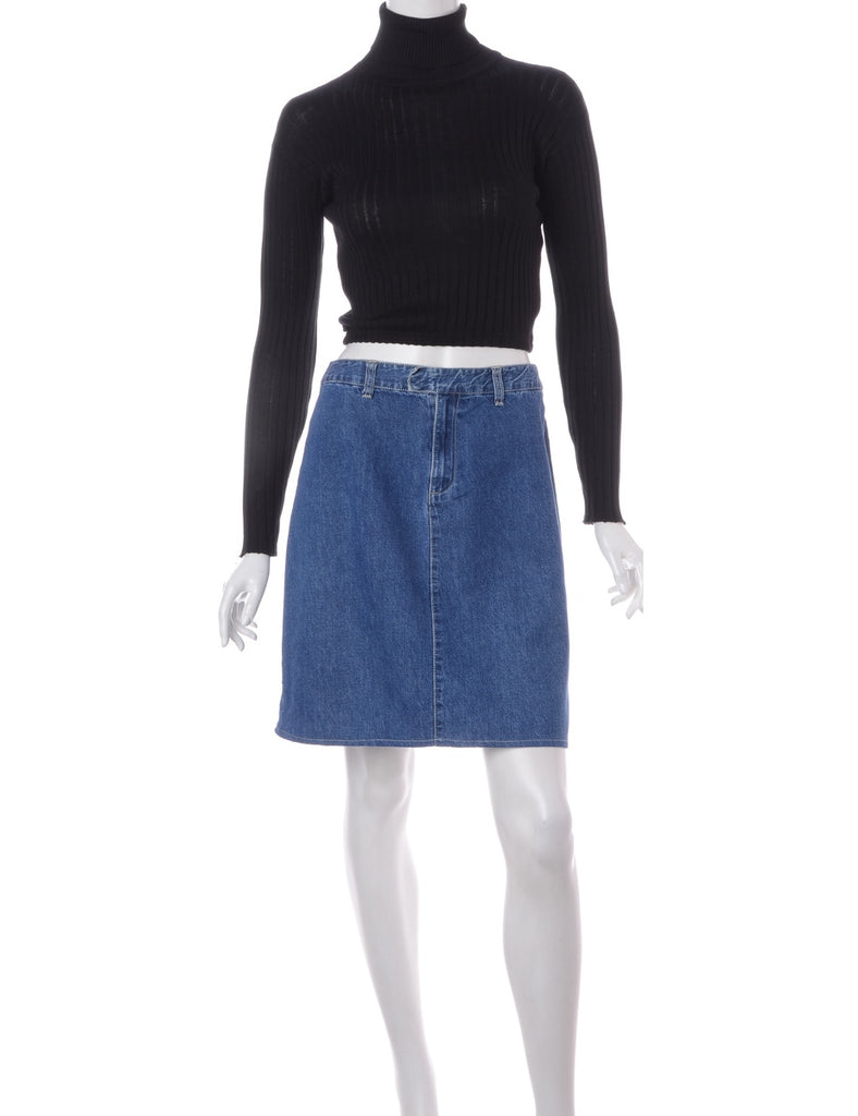 Beyond Retro Label Label Short Denim Skirt