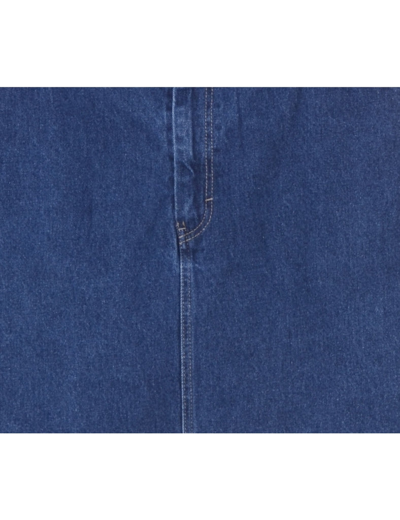 Beyond Retro Label Label Short Denim Skirt