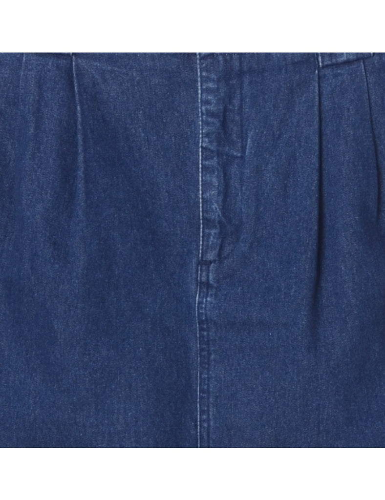 Beyond Retro Label Label Short Denim Skirt
