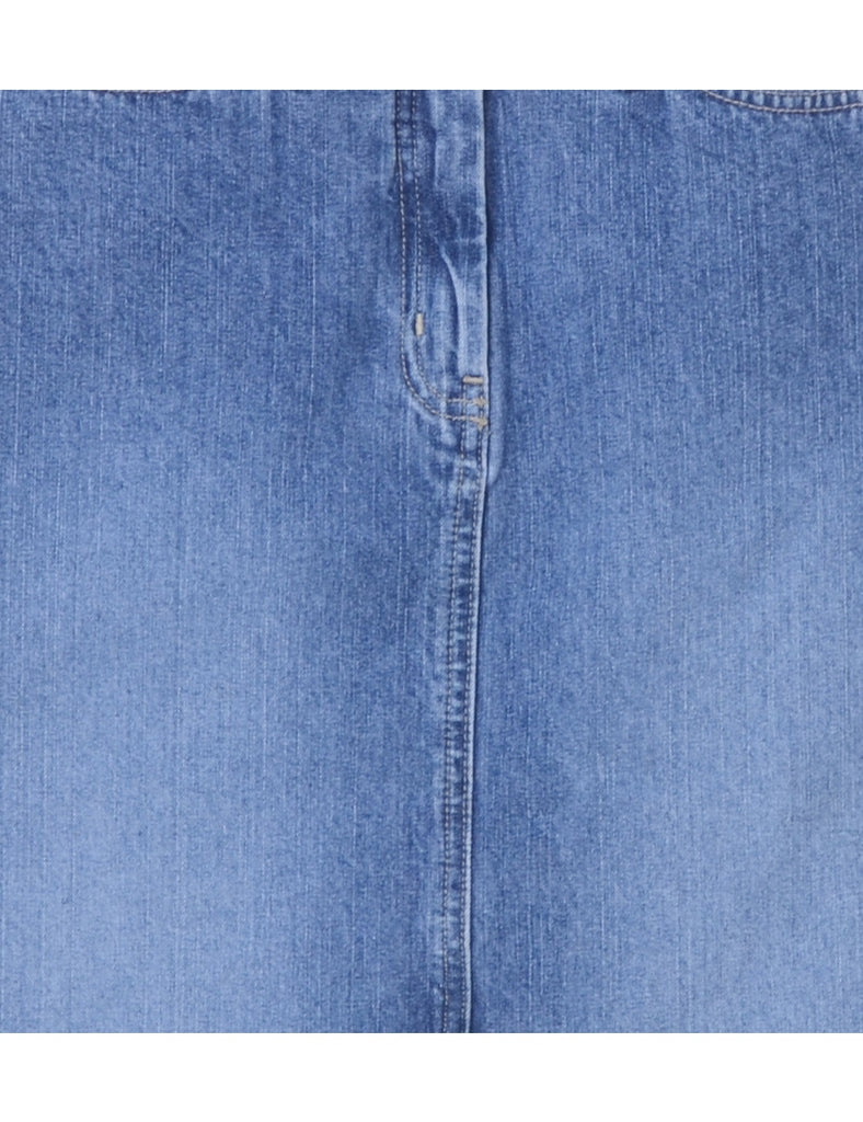 Beyond Retro Label Label Short Denim Skirt