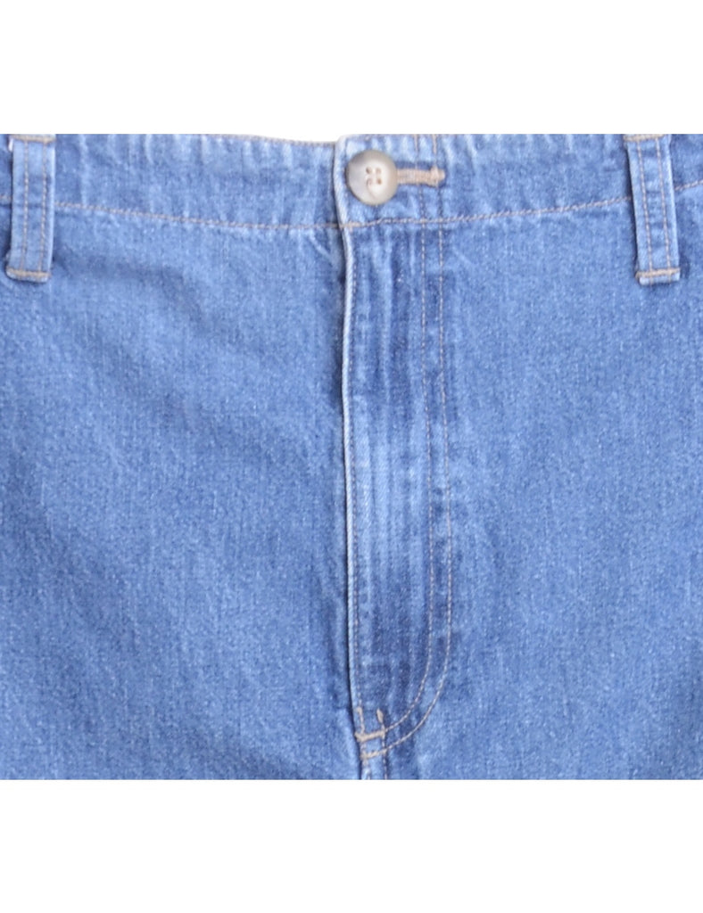 Beyond Retro Label Label Short Denim Skirt